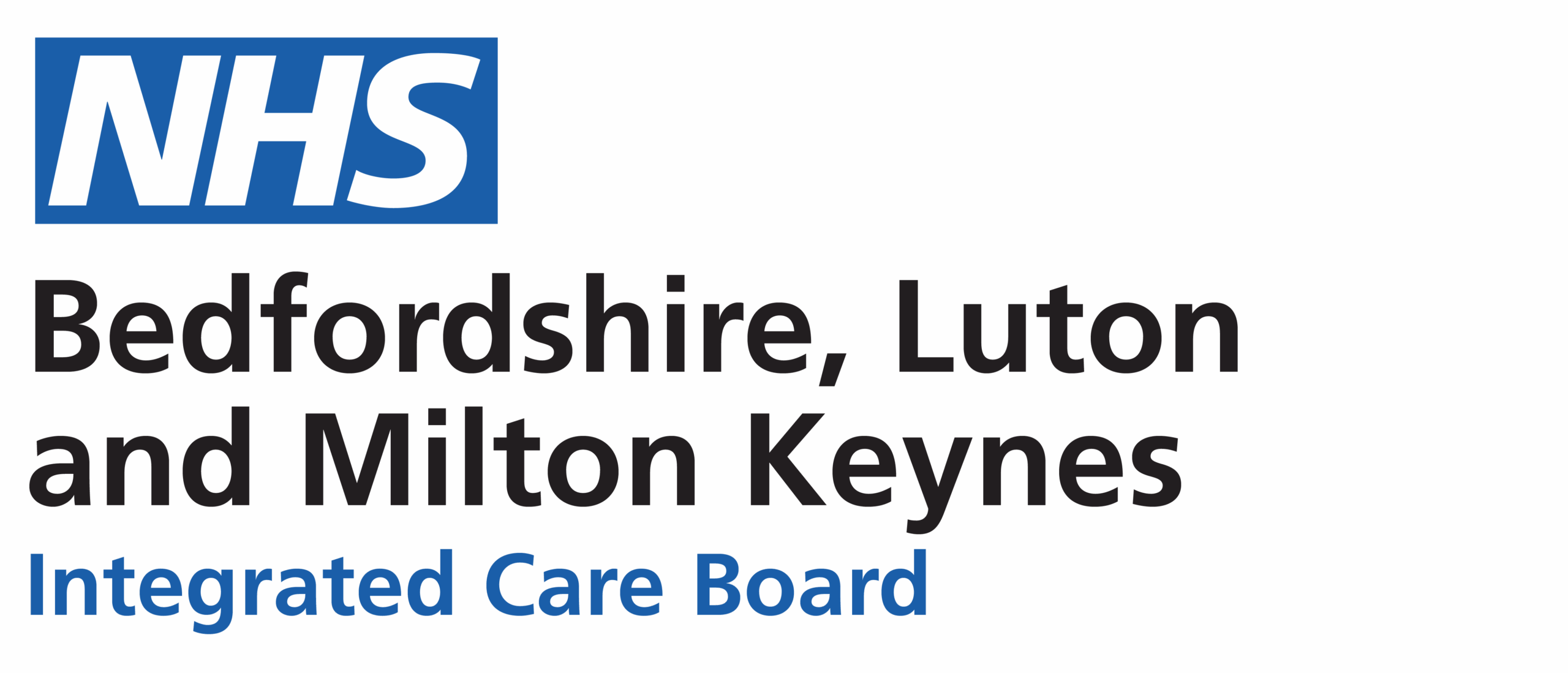 Bedfordshire Luton and Milton Keynes ICB logo